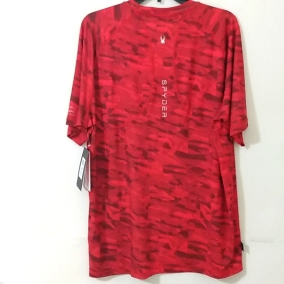 SPYDER RASH GUARD SUN SURF SAND UPF 30+ QUICK DRY SWIM SHIRT SIZE LARGE … - Picture 4 of 5